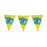 Paper Dreams Flag Line Slinger 70 Years Party | 10 meters Paper Dreams Flag Line Slinger 70 Years Party | 10 meters