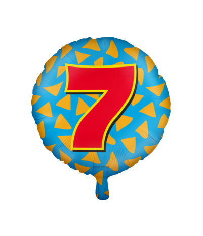 Paper Dreams Helium balloon 7 years party | 45cm Paper Dreams Helium balloon 7 years party | 45cm