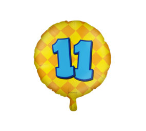 Paper Dreams Helium ballon 11 jaar party | 45cm Paper Dreams Helium ballon 11 jaar party | 45cm