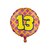 Paper Dreams Ballon d'hélium 13 ans Partie | 45 cm Paper Dreams Ballon d'hélium 13 ans Partie | 45 cm