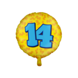 Paper Dreams Heliumballon 14 Jahre Party | 45 cm