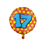 Paper Dreams Helium balloon 17 years party | 45cm Paper Dreams Helium balloon 17 years party | 45cm