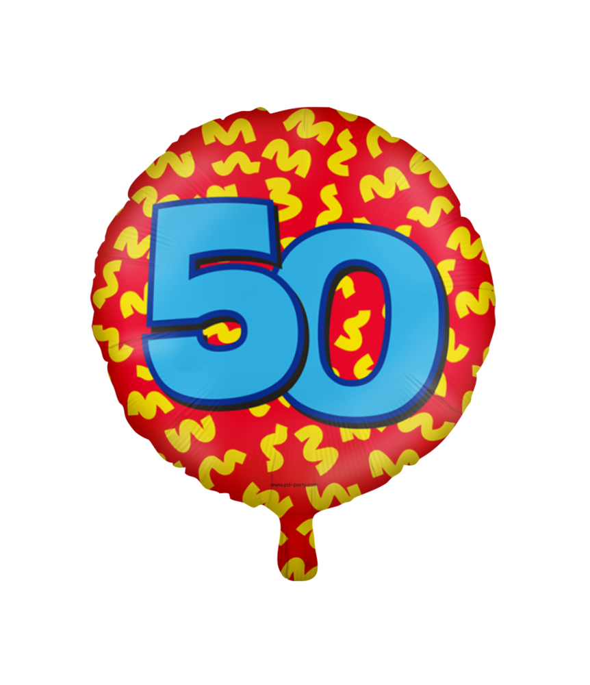 Paper Dreams Helium Balloon 50 ans Partie | 45 cm Paper Dreams Helium Balloon 50 ans Partie | 45 cm
