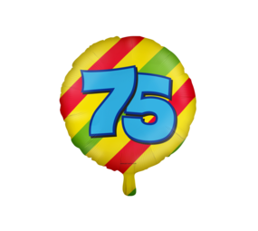 Paper Dreams Helium Balloon 75 ans Partie | 45 cm Paper Dreams Helium Balloon 75 ans Partie | 45 cm
