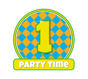Paper Dreams Deurbord 1 jaar party | 50cm Paper Dreams Deurbord 1 jaar party | 50cm