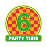 Paper Dreams Doorboard 6 years party | 50cm Paper Dreams Doorboard 6 years party | 50cm