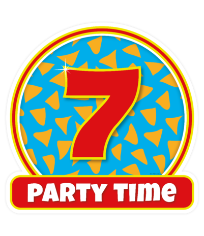 Paper Dreams Doorboard 7 years party | 50cm Paper Dreams Doorboard 7 years party | 50cm