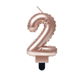 Paper Dreams Bougie 2 Feuille Ballon Rose Gold | 7cm Paper Dreams Bougie 2 Feuille Ballon Rose Gold | 7cm