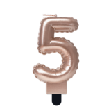 Paper Dreams Bougie 5 Feuille Ballon Rose Gold | 7cm Paper Dreams Bougie 5 Feuille Ballon Rose Gold | 7cm