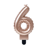 Paper Dreams Bougie 6 Feuille Ballon Rose Gold | 7cm Paper Dreams Bougie 6 Feuille Ballon Rose Gold | 7cm