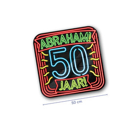 Paper Dreams NEON Door signs Abraham | 50cm Paper Dreams NEON Door signs Abraham | 50cm