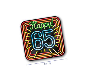 Paper Dreams Porte-porte Neon Happy 65 | 50cm Paper Dreams Porte-porte Neon Happy 65 | 50cm