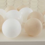 Ginger Ray Nude en Witte Ballonnen 12cm | per set van 40 stuks Ginger Ray Nude en Witte Ballonnen 12cm | per set van 40 stuks