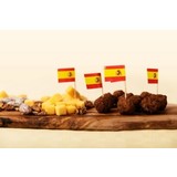 Globos Nordic Drapeau de piquants Espagne Rouge-Jaune | 50 stuks Globos Nordic Drapeau de piquants Espagne Rouge-Jaune | 50 stuks