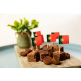 Globos Nordic Pikers Vlag Portugal Green - Red | 50 pieces Globos Nordic Pikers Vlag Portugal Green - Red | 50 pieces