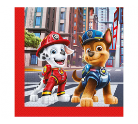 Procos Party Paw Patrol Napketenthe Movie 33x33cm | 20 pieces
