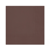 Godan Serviettes de table brunes 33x33cm | 20 pièces Godan Serviettes de table brunes 33x33cm | 20 pièces