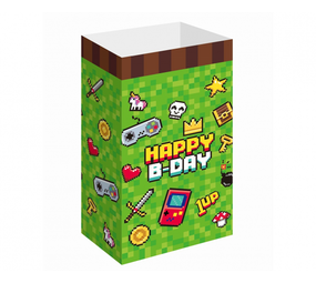 Godan Game uitdeelzakje Papier 25x13cm | 6 stuks