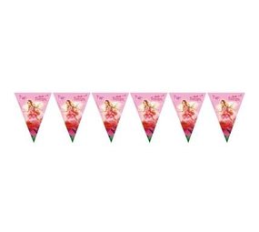 Procos Party Barbie Fairy Flaggengirlande | 4 Meter Procos Party Barbie Fairy Flaggengirlande | 4 Meter