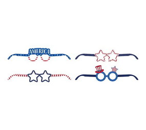 Creative Converting American glasses per 4