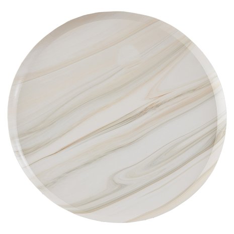 Ginger Ray Borden Naturel Marmer 25 cm | 8 stuks Ginger Ray Borden Naturel Marmer 25 cm | 8 stuks