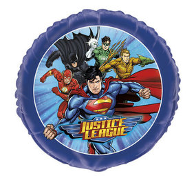 Unique Party Superhelden Justice League Folie Ballon 45cm | per stuk Unique Party Superhelden Justice League Folie Ballon 45cm | per stuk
