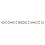 Creative Converting Letterslinger Happy Birthday | 1,7 meter Creative Converting Letterslinger Happy Birthday | 1,7 meter