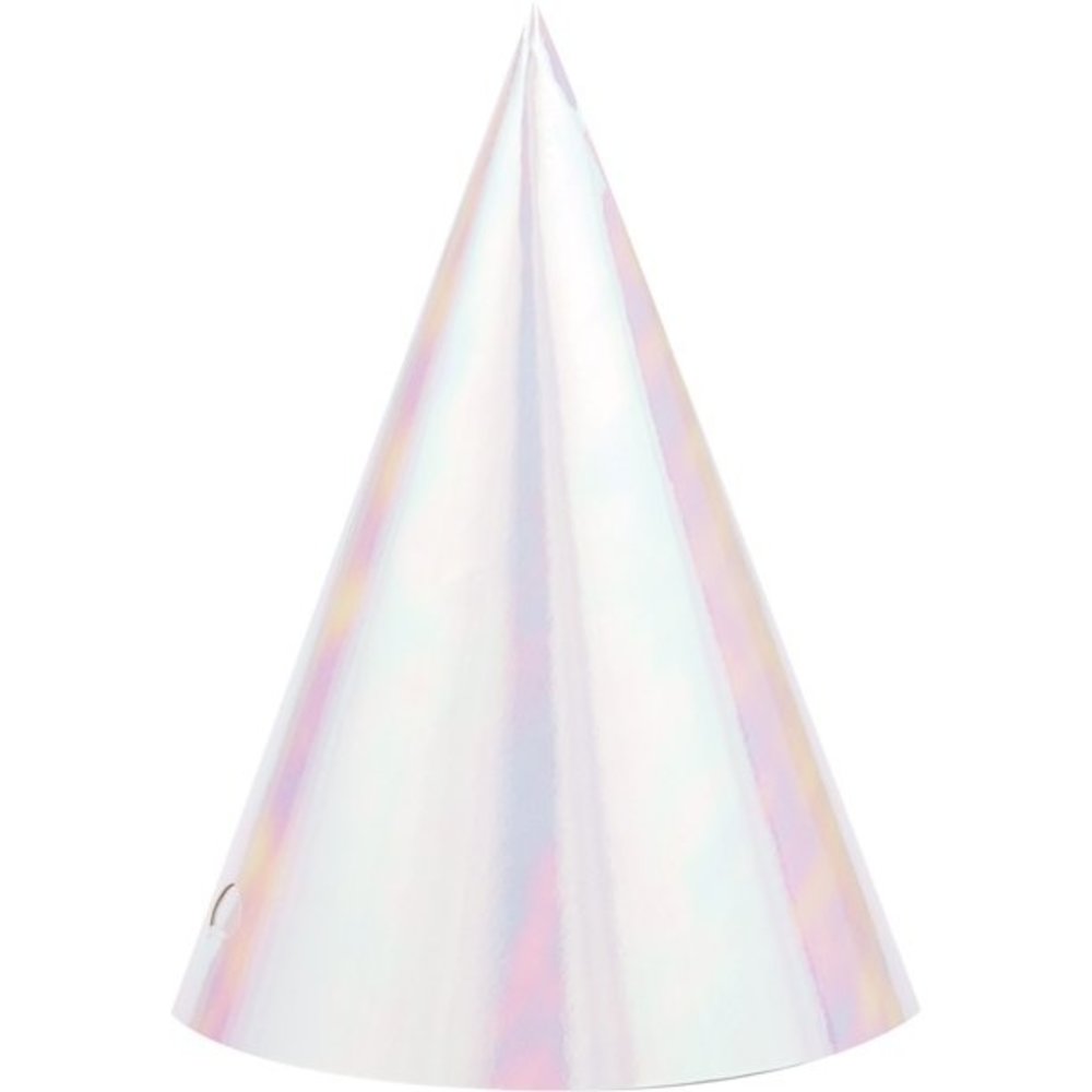 Creative Converting Iridescent hats 8 pieces Creative Converting Iridescent hats 8 pieces