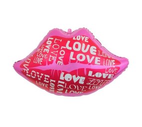 Godan Helium Ballon Lippen & Liebe | 62 x 38 cm