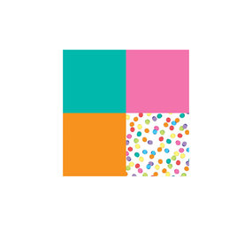 Creative Converting Servietten Regenbogen 25x25cm | 20 Teile Creative Converting Servietten Regenbogen 25x25cm | 20 Teile