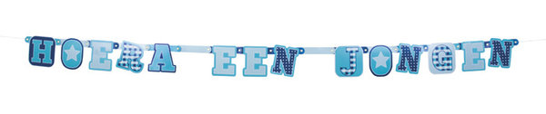 Boland Letter garland hurray a boy | 175cm Boland Letter garland hurray a boy | 175cm