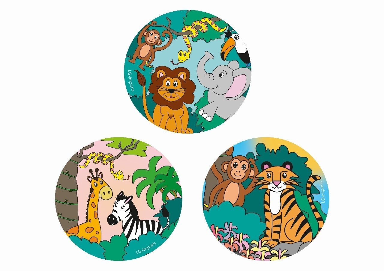 LG Imports Carnet Animaux de la Jungle 8cm | par pièce