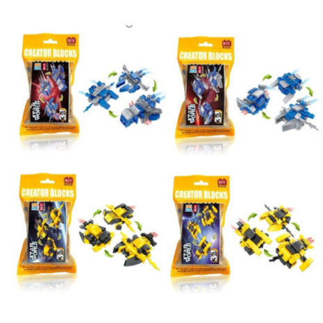 LG Imports Brickz Building Set Spaceship | per piece LG Imports Brickz Building Set Spaceship | per piece