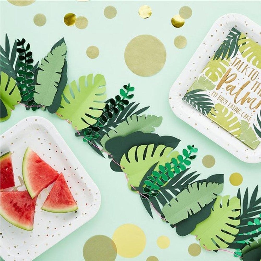 Hootyballoo Guirlande feuilles tropicales | 2m Hootyballoo Guirlande feuilles tropicales | 2m