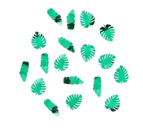 Hootyballoo Confetti Tropical leaves 14 grams Hootyballoo Confetti Tropical leaves 14 grams