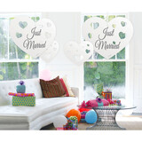 Folat Hangdecoratie Just married | 5 stuks Folat Hangdecoratie Just married | 5 stuks