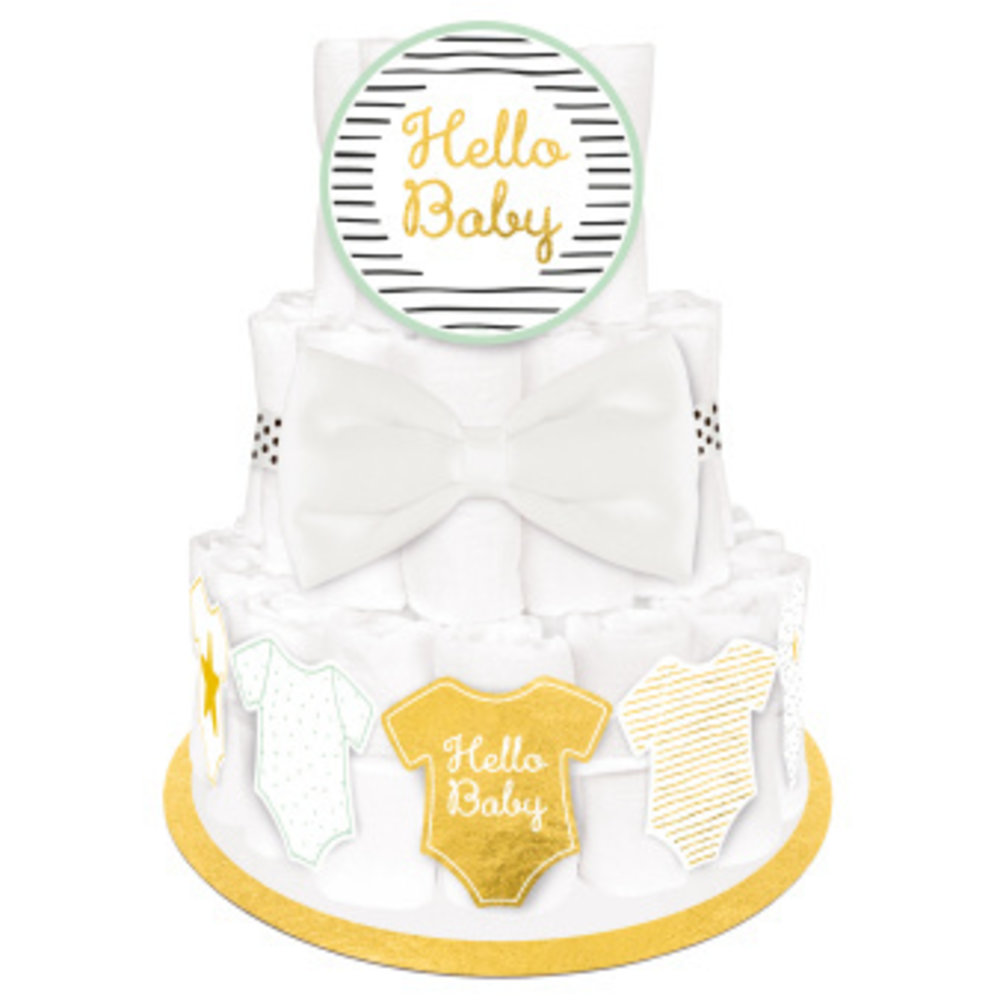 Amscan Windeltorte DIY-Set Hallo Baby | pro Set