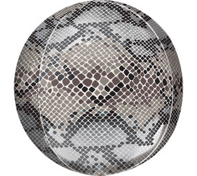 Amscan Orbz ballon slangen print | 38 cm Amscan Orbz ballon slangen print | 38 cm