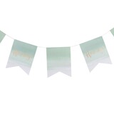 Ginger Ray Ombre-Girlande Hooray mintgrün | 2 Meter