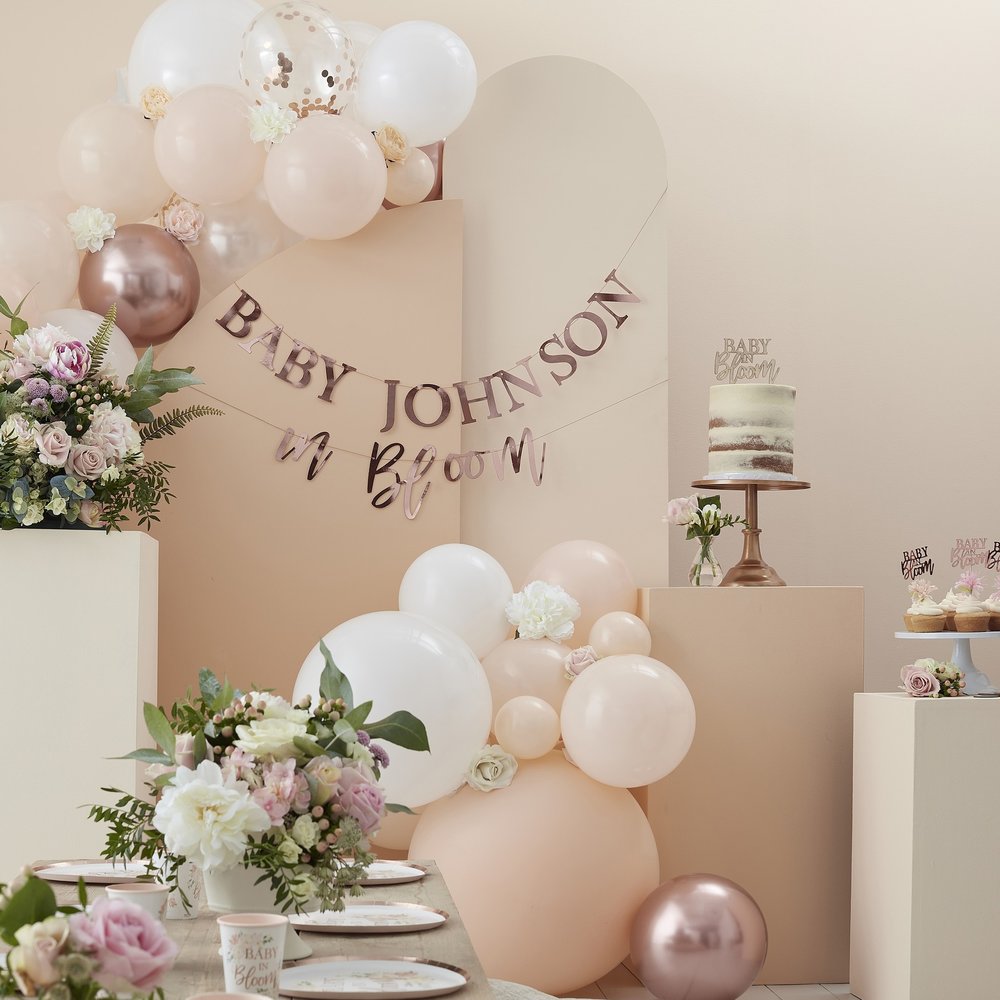 Ginger Ray DIY-Schriftzug Baby Rose gold | pro Set