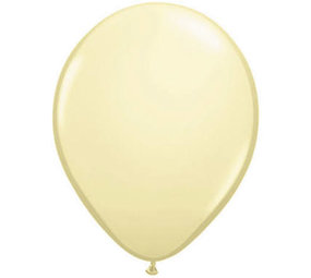 Folat Luftballons Metallic Elfenbein 13cm | 20 Stück