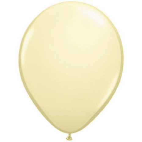 Folat Ballons Métallisés Ivoire 13cm | 20 morceaux