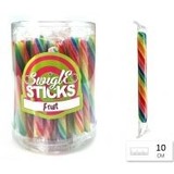 Felko Swigle sticks Fruit Regenboog 10 gr. | 50 stuks in silo Felko Swigle sticks Fruit Regenboog 10 gr. | 50 stuks in silo