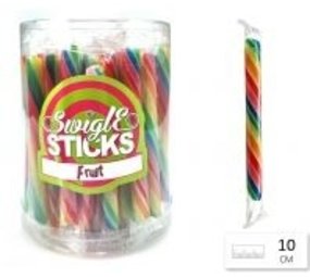 Felko Swigle sticks Fruit Regenboog 10 gr. | 50 stuks in silo Felko Swigle sticks Fruit Regenboog 10 gr. | 50 stuks in silo