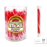 Felko Bâtonnets Swigle fraise 10 gr. | 50 pièces en silo