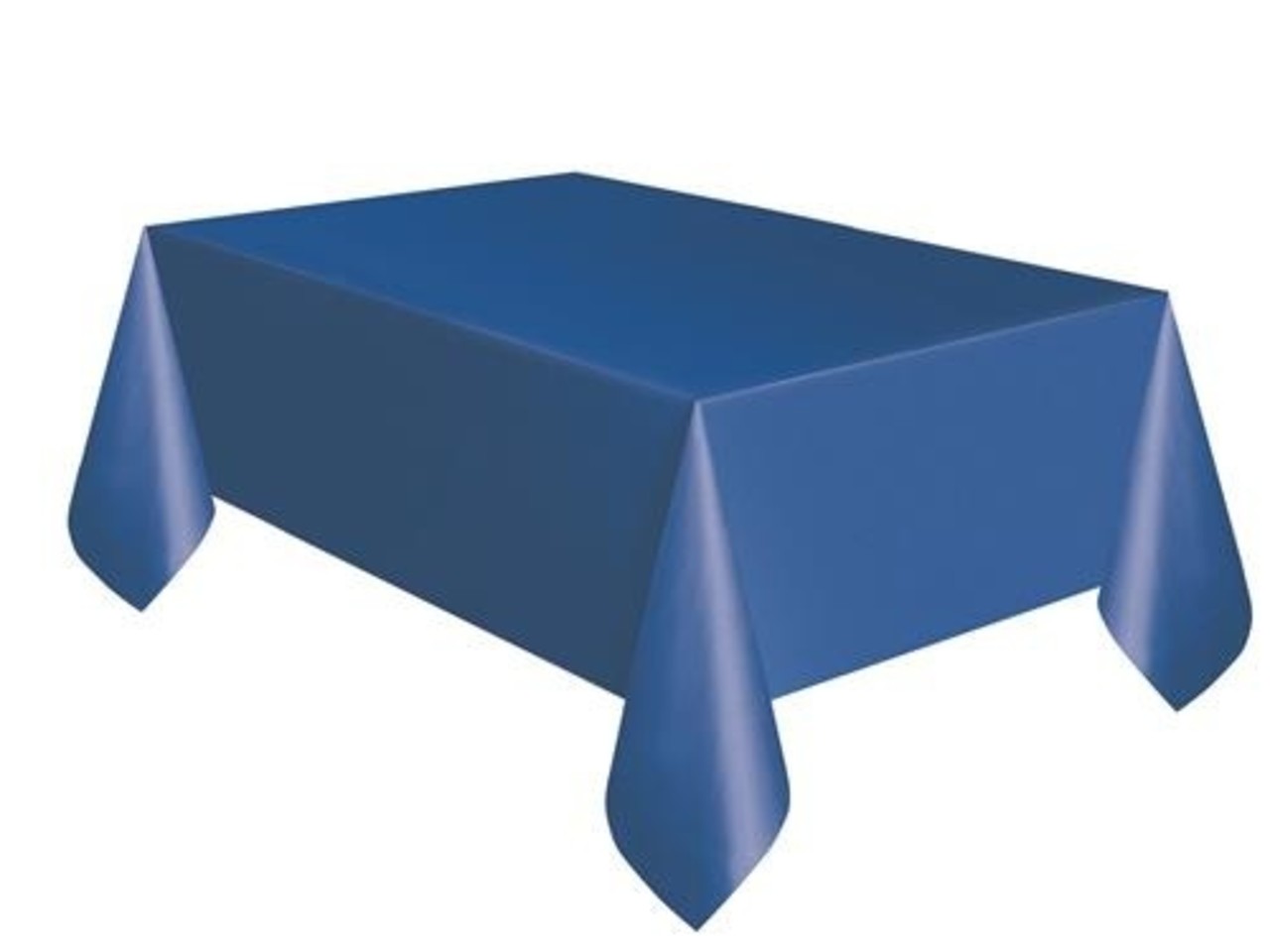 Unique Party Tablecloth Royal blue plastic | 140x274cm