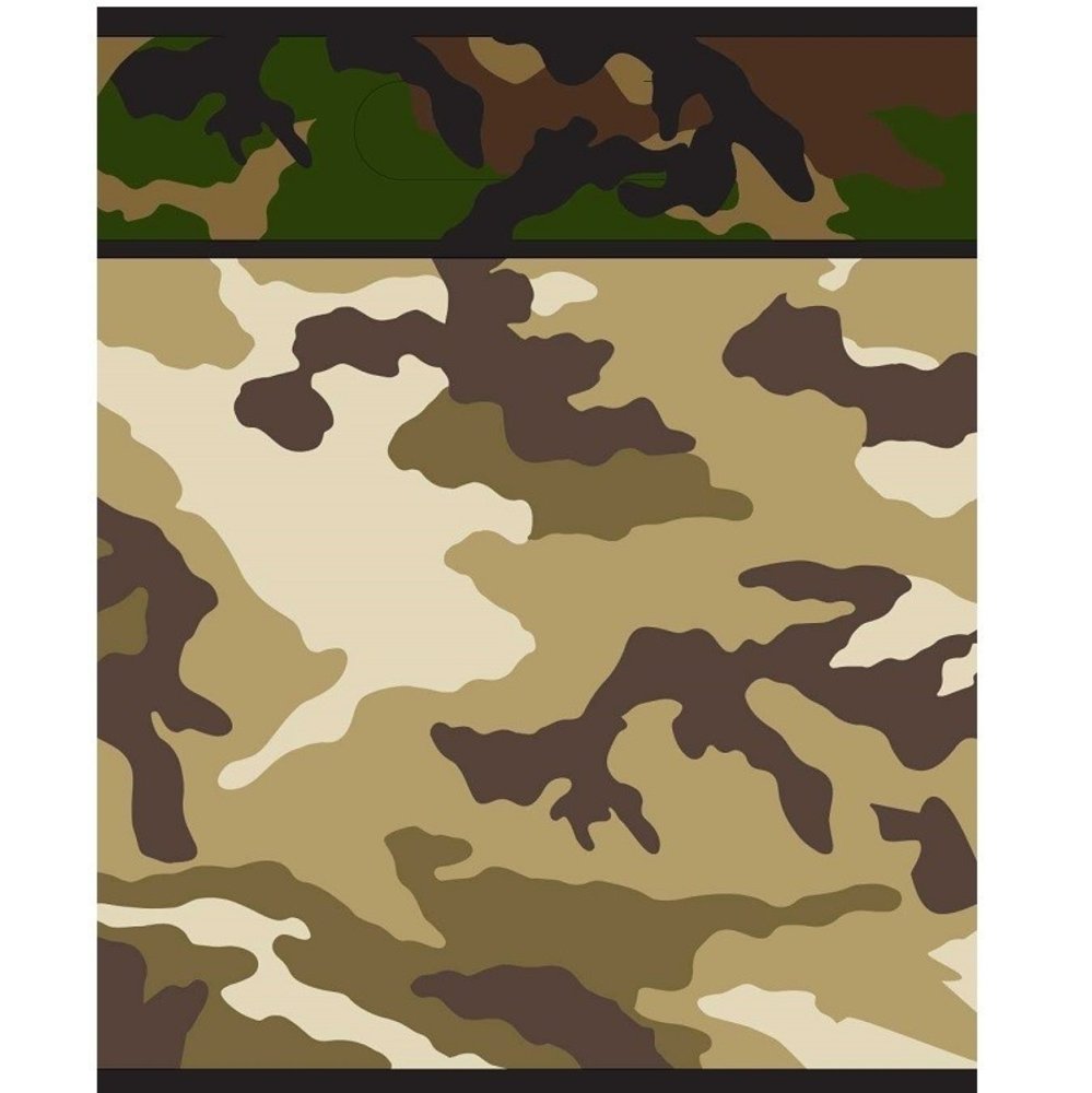 Unique Party Leckerlitasche Military Camouflage | 8 Stück