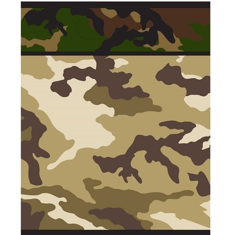 Unique Party Leckerlitasche Military Camouflage | 8 Stück