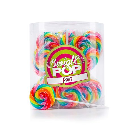 Felko Lolly Swigle Pop Mini Frucht 12 gr. | 50 Stück in Silo Felko Lolly Swigle Pop Mini Frucht 12 gr. | 50 Stück in Silo