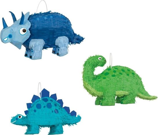Unique Party Pinata Dinosaurus Sauropoden groen | 50x30cm Unique Party Pinata Dinosaurus Sauropoden groen | 50x30cm
